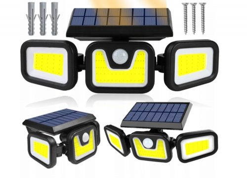  Lampă stradală POWERFUL SOLAR LED EXTERIOR STREET LAMP 3in1 148 W 6000 lm alimentat solar