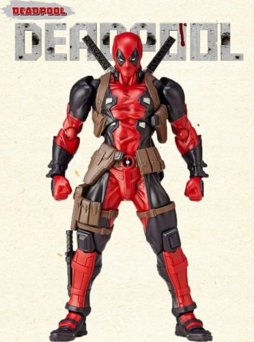  Figurină DeadPool mobilă 15cm, set de accesorii