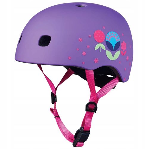  Cască microbicicletă/scooter - Floral Purple S