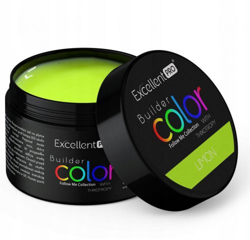  EXCELLENT PRO BUILDER GEL COLOR BUILDING GEL LIME LIM 30 g