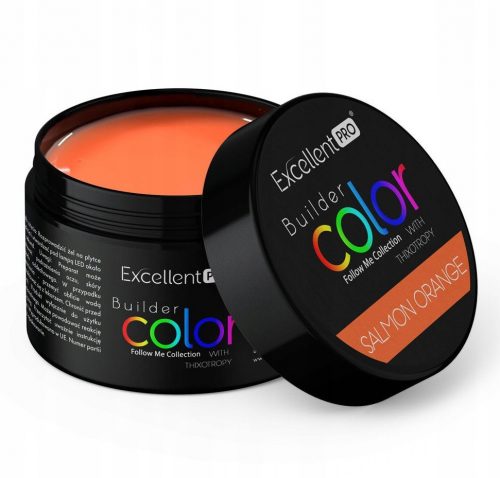  EXCELLENT PRO BUILDER GEL COLOR BUILDING GEL SOMON PORTOCALA 30 g