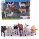  Set figurine Lumea Copiilor, animale de ferma, 6 piese