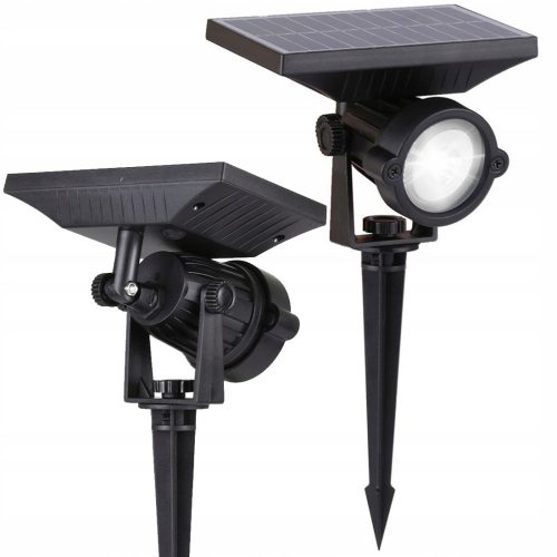  Lampa solara SuperLED, neagra, 30 cm, 1 buc.