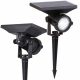  Lampa solara SuperLED, neagra, 30 cm, 1 buc.