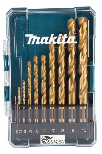  Makita D-72849 Set burghie pentru metal HSS-TiN