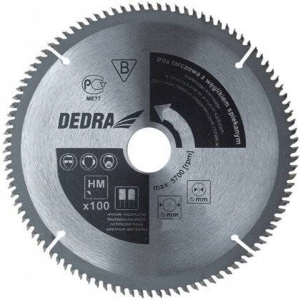  Disc Dedra H210100 210 x 30 mm 100 dinti