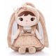  Rucsac Metoo Beige Rabbit cu fundita