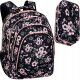  Rucsac de școală cu mai multe compartimente CoolPack, negru, Nuanțe de roz, 28 l + trusă CoolPack