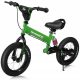  Bicicletă de echilibru Wideshop 12" verde