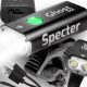  Iluminare biciclete Spectre Senzor de amurg baterie de 300 lm