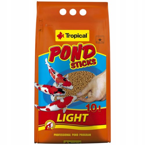  Hrana pentru peste Tropical Tropical Pond Sticks Light 10 l 900 g