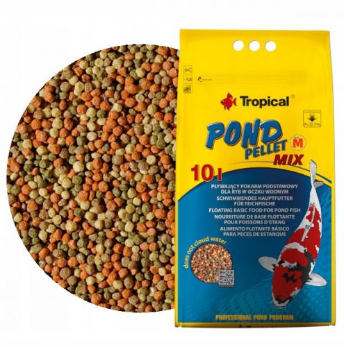  Tropical Pond Pelete granule pentru pește 1,1 kg 10 l