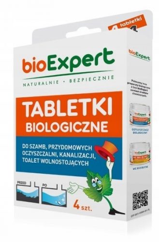  Preparat pentru fose septice, tablete BioExpert, 4 l, 0,7 kg