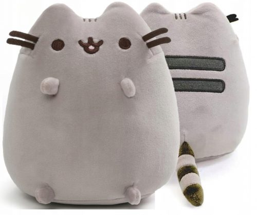  MASCOTA PUSHEEN CUDDLE PUSHIN SOFT FLUFFY GREY XL