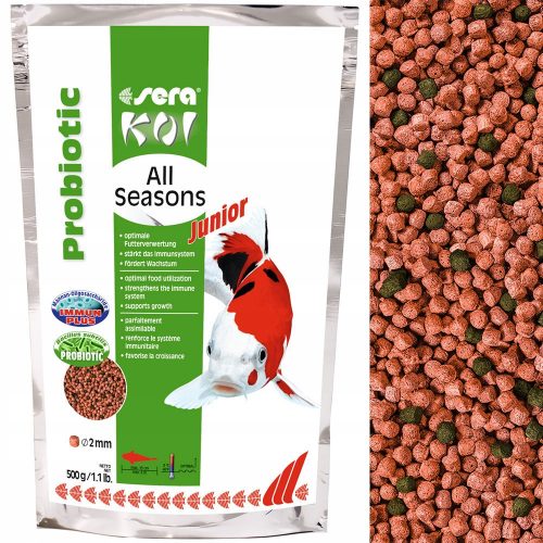  Sera Koi Junior All Seasons Alimente probiotice 500g