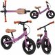  Bicicleta de echilibru MoMi Breki 12", violet