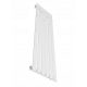  Radiator decorativ cu umerase BELLO HOOK 100x45 ALB LUCIU