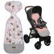  INSERȚIE PENTRU UN cărucior, SCAUN PREMIUM PREMIUM MODERN DUBLE PENTRU BABYMAM