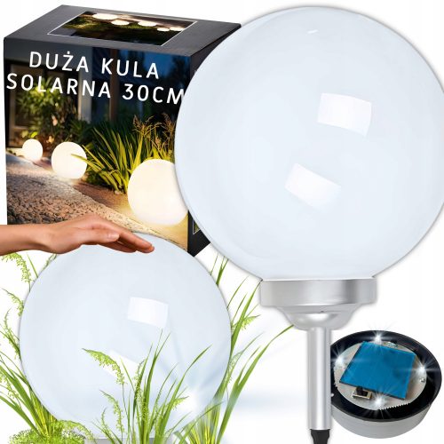  Lampa solara NThome, alba, 75 cm, 1 buc.