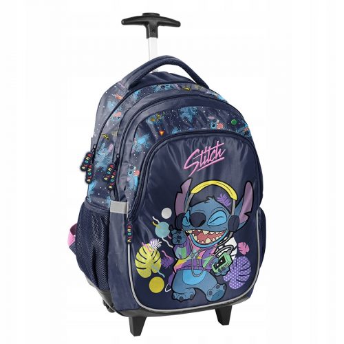  Rucsac școlar Lilo and Stitch Paso cu mai multe compartimente Nuanțe de violet, Nuanțe de albastru, Nuanțe de roz, Multicolor 24 l