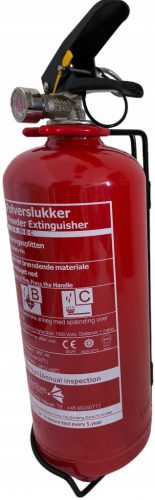  Stingator cu pulbere 2kg GP2x ABC, cuier, certificate