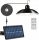  Lampa solara SuperLED, neagra, 18 cm, 1 buc.