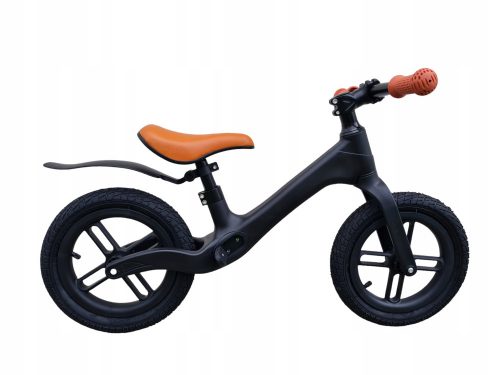  Bicicleta de echilibru QuoShop Raccoon Negru 12" Maro, Negru