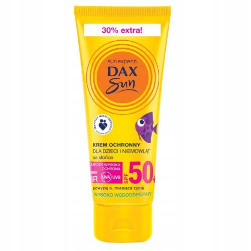  DAX SUN CREMA PROTECTORA SOARELOR PENTRU COPII SI BEBE SPF 50 75ml