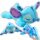  Mascot Stitch Blue 35cm Jucărie de pluș Culcat Dormit Jucărie adorabilă