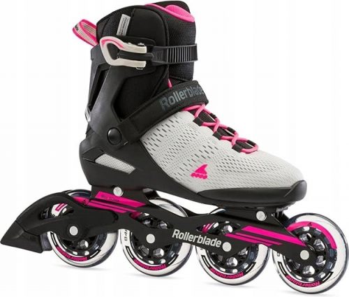  Rollerblade Sirio 90 W patine cu rotile alb, negru, roz marimea 38