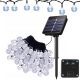  22M GIRLANDA SOLAR DE GRADINA 200LED BECURI TERESA ALB RECE BALCON