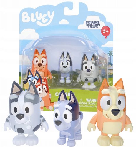  Elan 13040 figurine bluey 3 ani + set