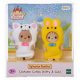  Sylvanian Families 5597 Un duo de copii în costume de pisică