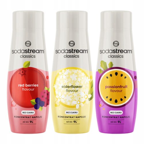  Sirop SodaStream Elderflower Zero Flavour 440 ml + alte 2 produse