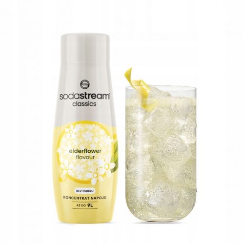  Sirop SodaStream Elderflower Zero Flavour 440 ml