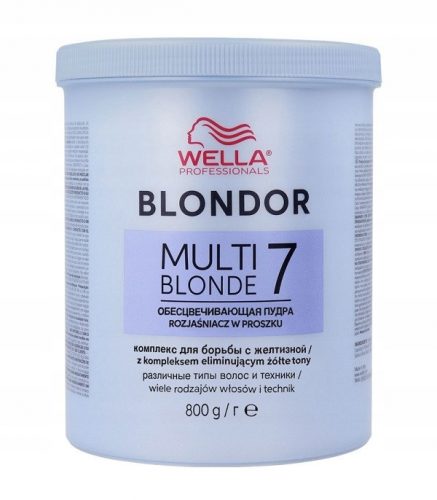  Wella Blondor Lightening Powder pudră pentru strălucire fără praf 800g