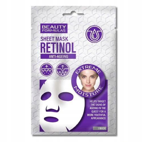  Beauty Formulas Mască de față cu folie de retinol