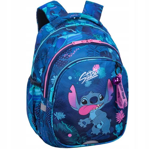  Rucsac școlar cu mai multe compartimente Lilo și Stitch CoolPack Nuanțe de albastru, Nuanțe de roz, Multicolor 21 l