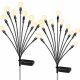  Lampa solara incastrata SILVER SHARKY neagra 75 cm 2 buc.