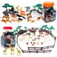  SET MARE DE ANIMALE FIGURINE FARM SAFARI 95 ELEMENTE