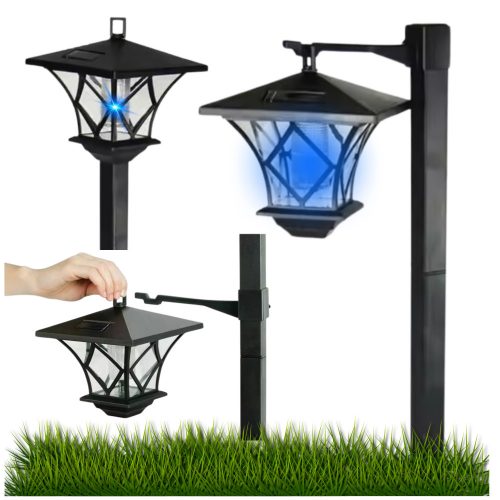  Lampă solară LANTERN LAMP LED LANTERN negru 150 cm 1 buc.