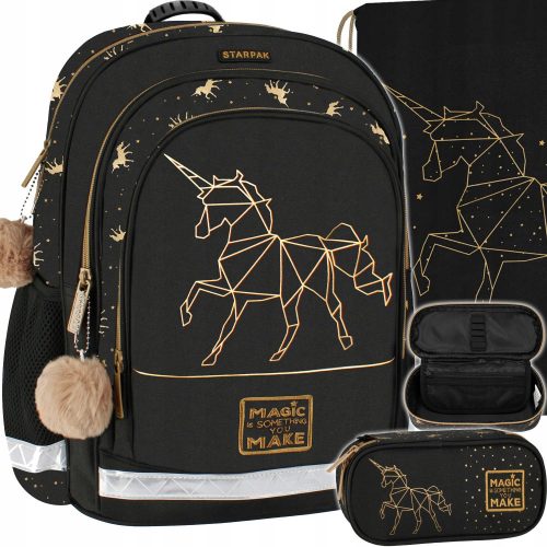  RUCSAC SCOALA PENTRU O FATA UNICORN UNICORN + alte 2 produse