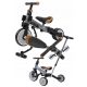  Bicicleta de echilibru Milly Mally Gray optimus 4in1 20" Argintiu, Gri