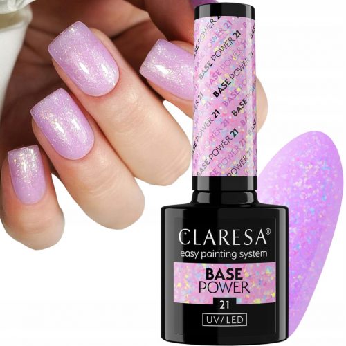  CLARESA Base Power 21 Hybrid Nail Base 5g, fără acid