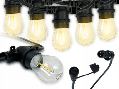  Ghirlanda LED Plus 10 cm retea