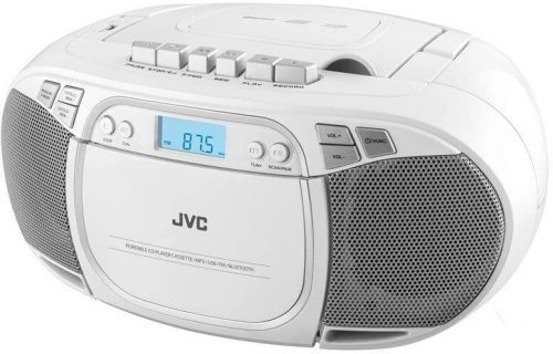  JVC Boombox RC-E451W CD player alb AUX USB MP3 FM BLUETOOTH