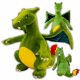  Mascota Plush Pokemon Charizard 30cm Dragon Verde