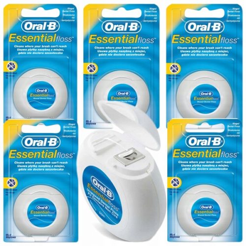  Ață dentară ORAL-B Essential Floss, mentă 50m - 5 buc.