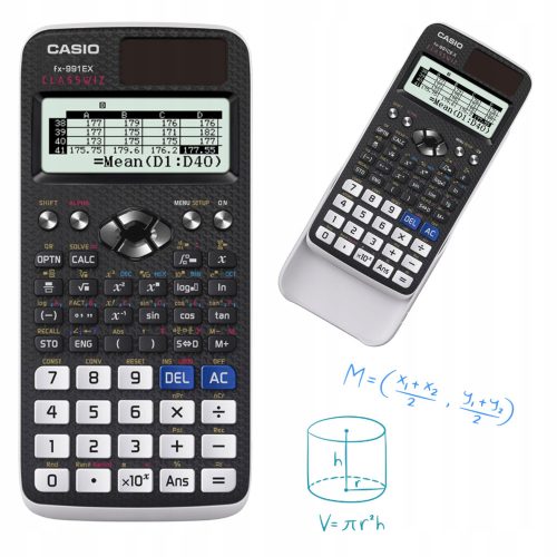  Calculator științific Casio 688, pentru examene de liceu, cod QR, limba poloneză