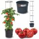  Ghiveci de flori Prosperplast 29,5 cm x 29,5 x 115,2 cm diametru 29,5 cm plastic negru